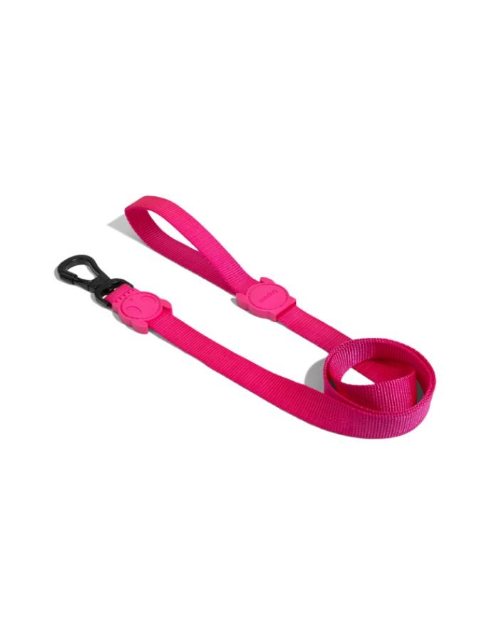Zee.Dog Pink LED Leash Small | Soft, Durable & Illuminated - Image 1