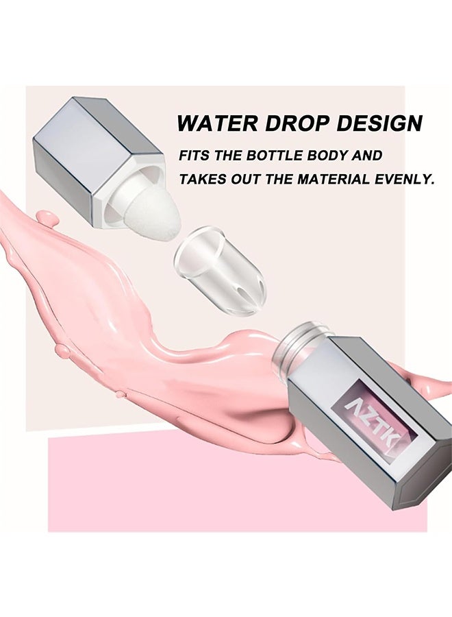 أيه زد تي كيه بلاش سائل أزتك الجديد، بلاش سائل أزتك جيلو كولور بقمة متطايرة، لotion بلاش أزتك، بلاش كريم ناعم، طويل الأمد، مقاوم للبقع، مقاوم للعرق، لإضفاء مظهر مستحضرات تجميل راقٍ (JC06) - Image 5