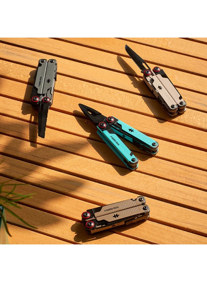 Sheffield Swiss Technology Outdoor Multifunctional Pliers, Folding Knife, Portable Multi-purpose Tool, Emergency Survival Equipment - Image 2
