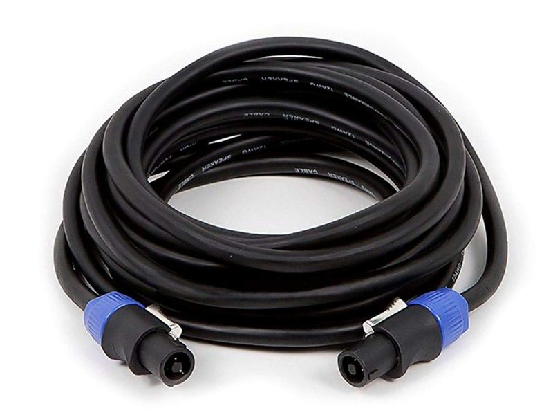 Monoprice 10ft 12AWG 2-conductor Speakon Type NL4FC Female to Speakon Type NL4FC Female Cable - Image 2