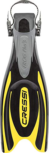 Cressi Frog Plus Adjustable Open Heel Fins BlackYellow XSS - Image 3