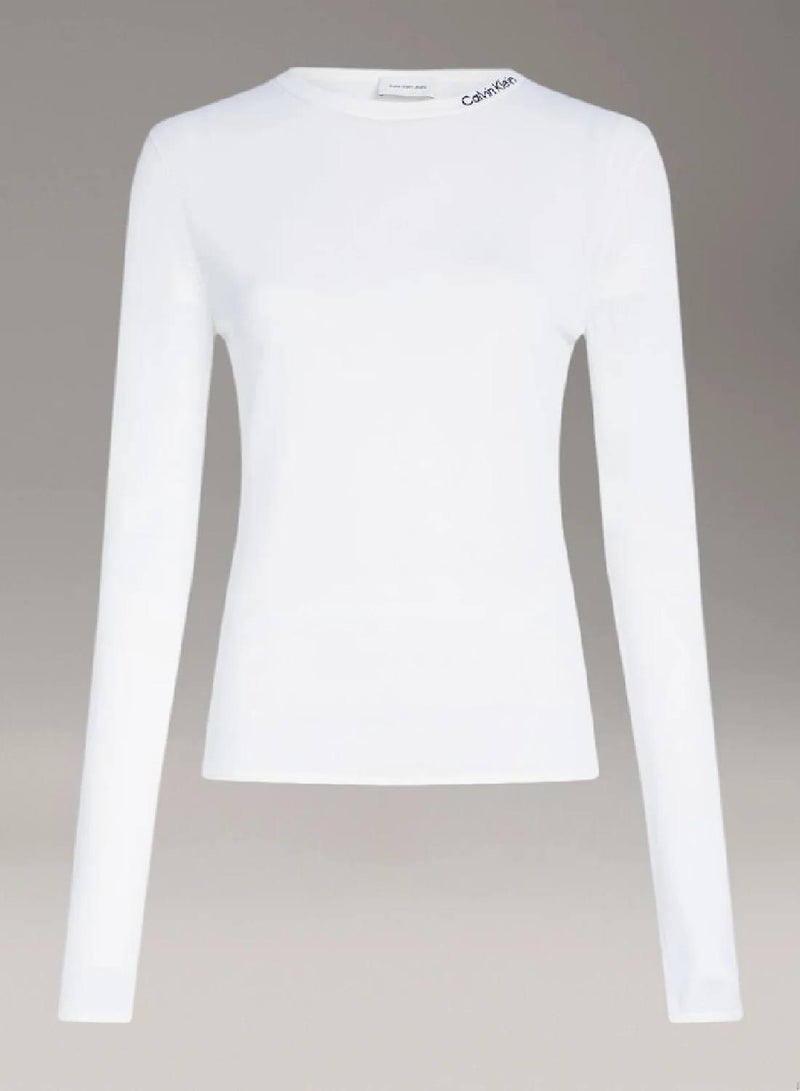 كالفن كلاين جينز سترة من الفسكوز الناعم - Image 5