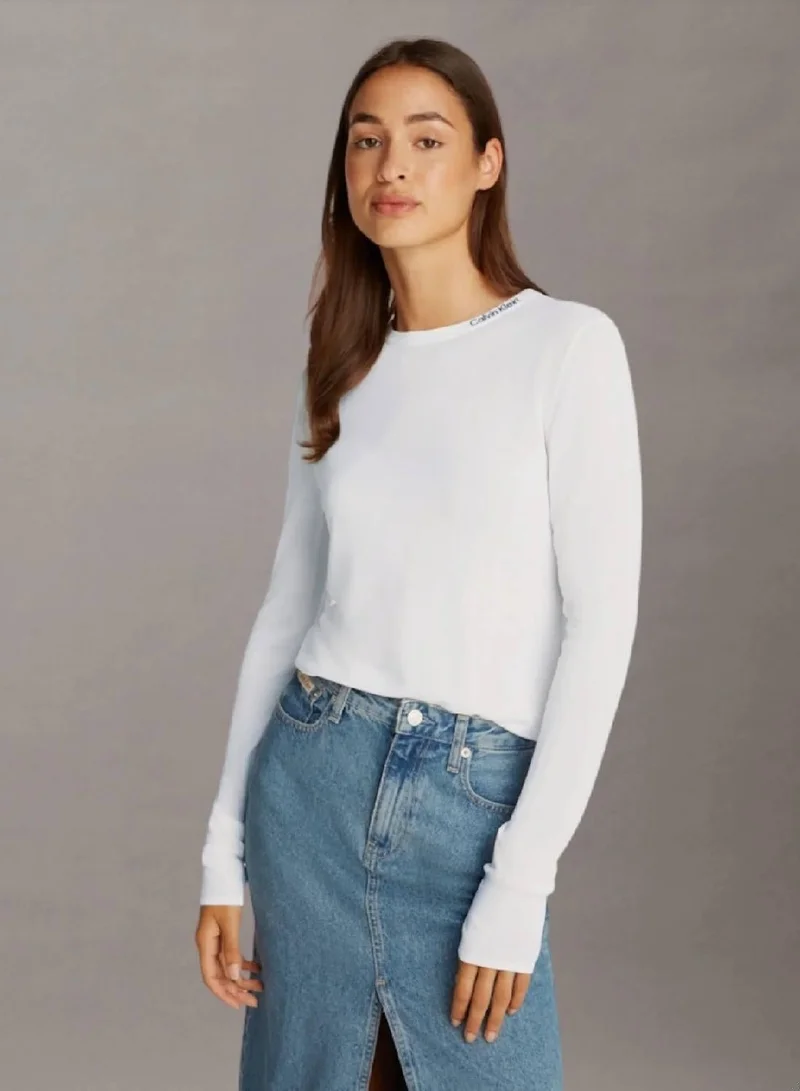 Calvin Klein Jeans  Smooth Viscose Sweater for Women | Best Price UAE