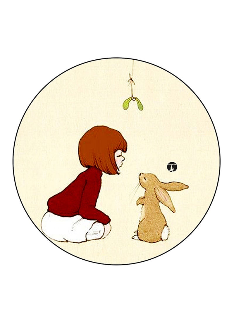 RKN Girl Printed Fridge Magnet  Multicolour - Image 1