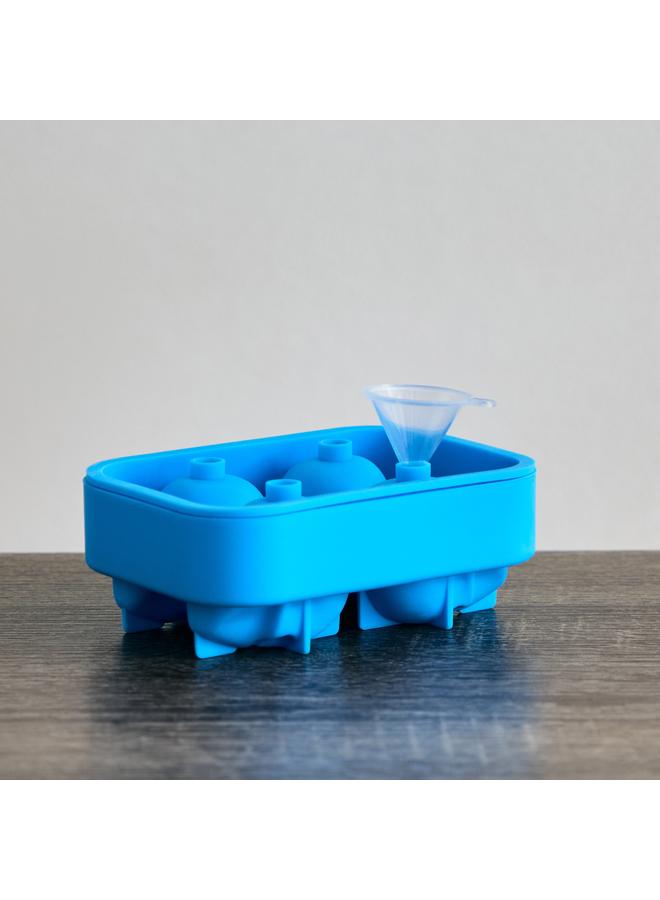 هوم بوكس 4 جماجم ثلجية على شكل حجرة مع قمع - Image 1