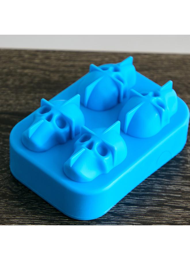 هوم بوكس 4 جماجم ثلجية على شكل حجرة مع قمع - Image 3