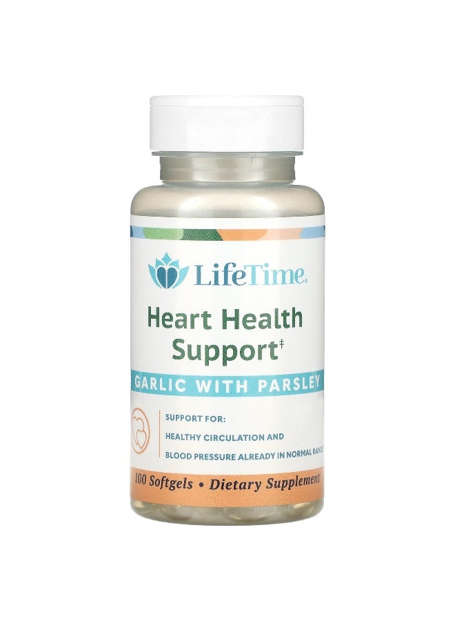 LifeTime Vitamins LifeTime Vitamins, Heart Health Support, 100 Softgels  - Image 1