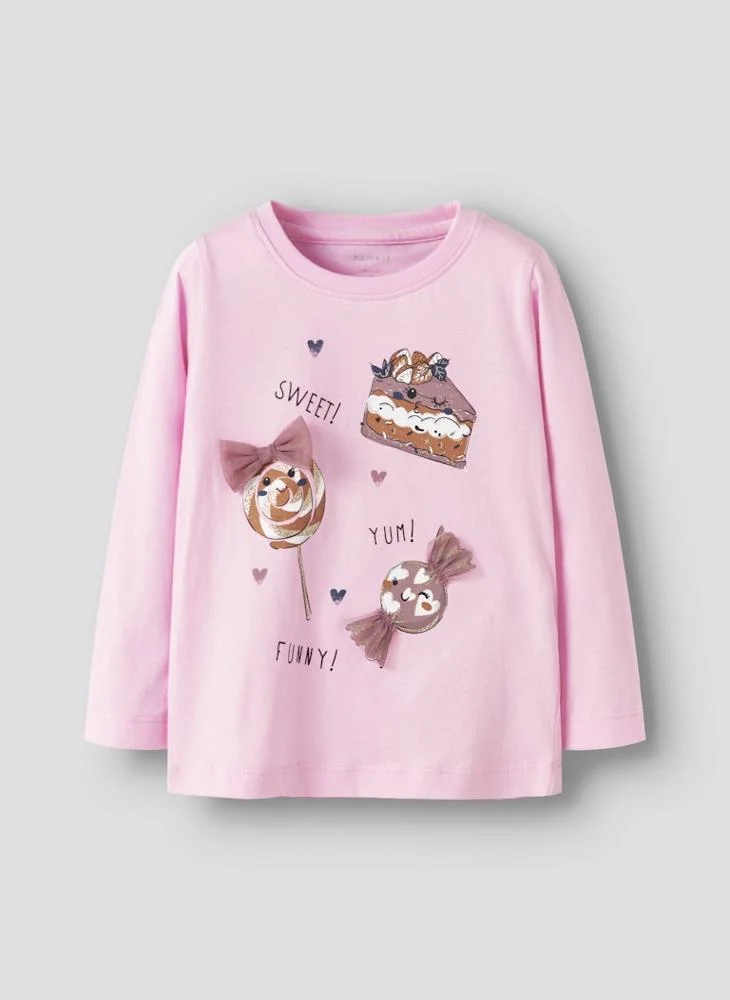 NAME IT Kids Printed Crew Neck T-Shirt