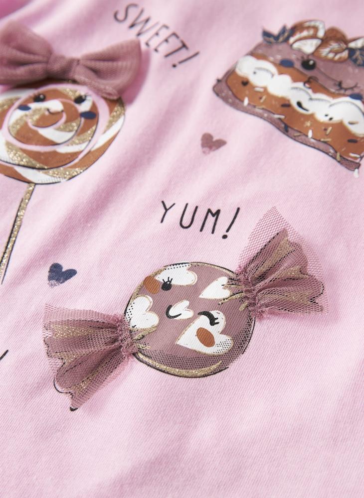 NAME IT Kids Printed Crew Neck T-Shirt - Image 3