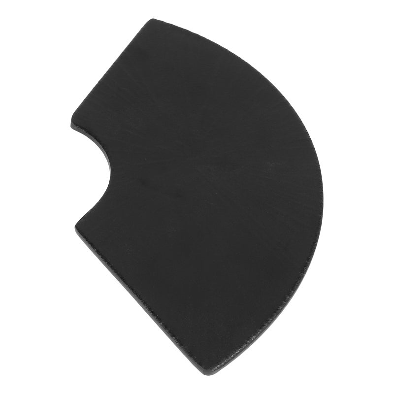 Japanese Sushi Plate: Fan-Shaped Serving Platter Dumpling Dish Faux Porcelain Dinnerware For Dumplings Appetizers And Desserts - Image 4