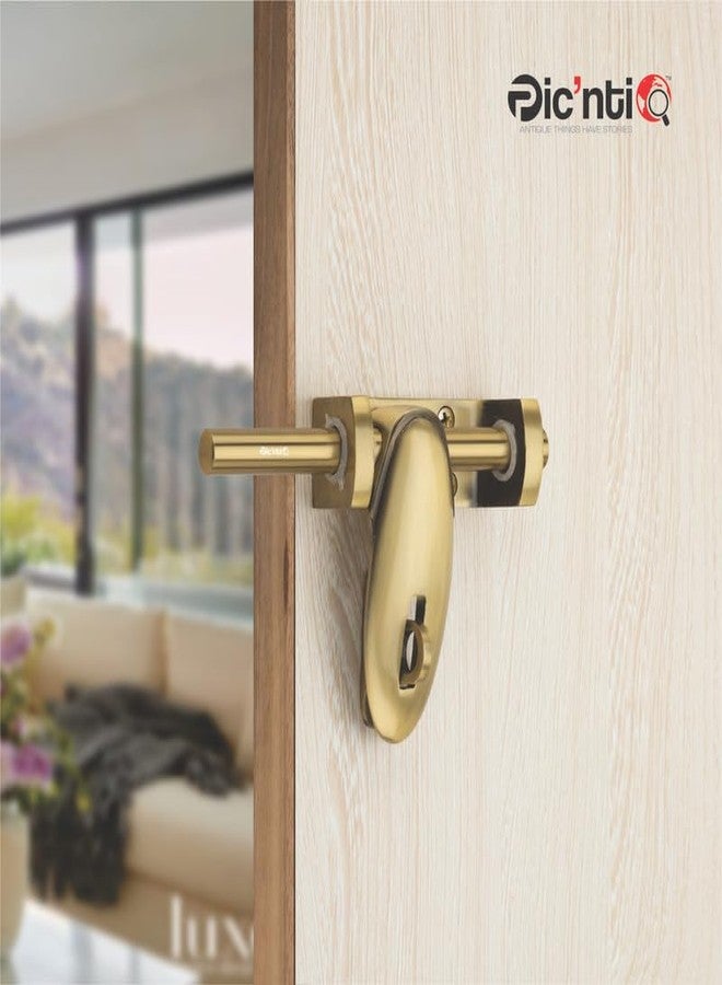 PIC’NTIQ PIC'NTIQ™ 6" Alminium Box Aldrop | Fancy Aldrop for Door Fitting Kit, Door Accessories | Antique Glossy | Only for Single Door | OL | Pack of 5 Pcs - Image 2