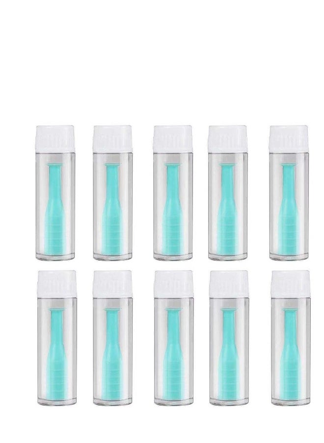 Generic Contact Lens Remover, KASTWAVE Hard Contact Lens Remover RGP Plunger Inserter for Soft Hard Lenses Contact Lens Remover Outdoor Mini Contact Lens Soak Storage Kit for Travel & Home (10 Pack)  - Image 1