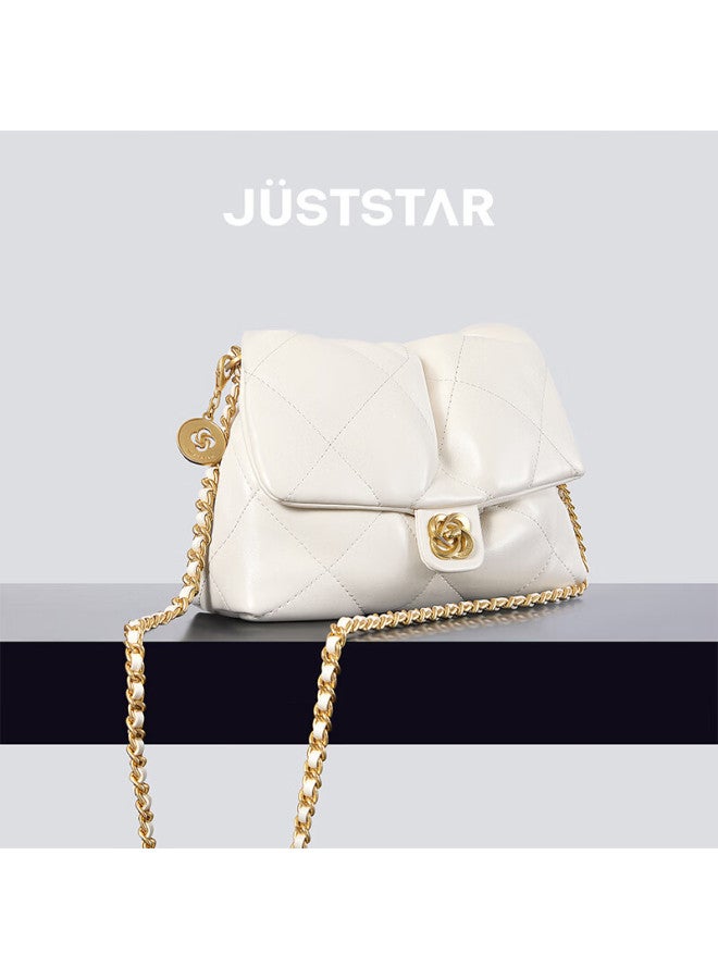 Just Star Women's Bag New Luxury Shoulder Crossbody Underarm Bag High-end Ladies Bag Birthday Gift - Image 4