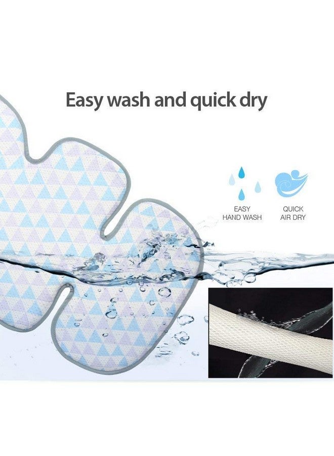Manito Clean Basic 3D Mesh Seat Pad/Cushion/Liner for Stroller and Car Seat (Dot Grey) - Image 4