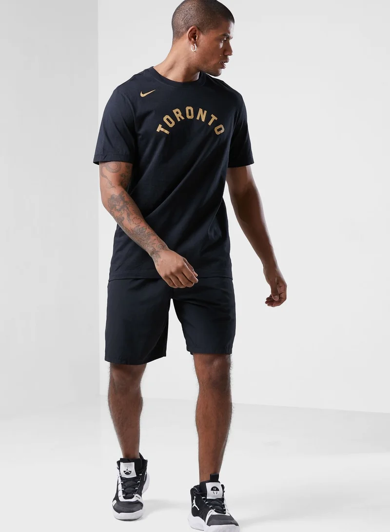 Nike Toronto Raptors City Edition Logo T-Shirt
