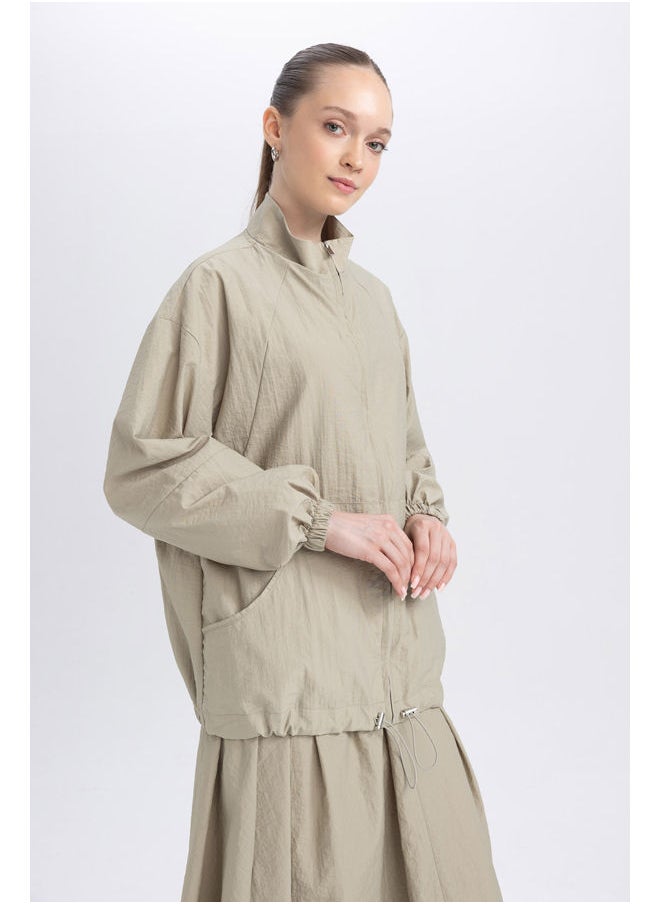 DeFacto - Woman Regular Fit Woven Long Sleeve Tunic - Image 1