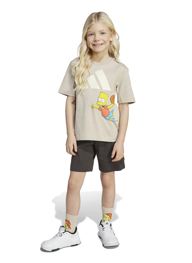 Adidas Kids The Simpsons T-Shirt Set