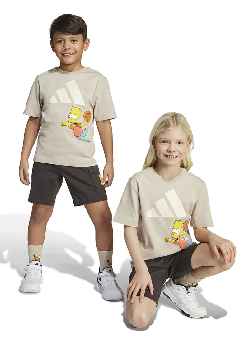 اديداس طقم تيشيرت سيمبسونز للأطفال