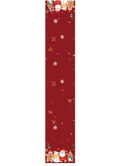 SINCHER SINCHER Table Runner 72 inch x 13 inch, Home Table Decorations for  Gatherings (Red) 