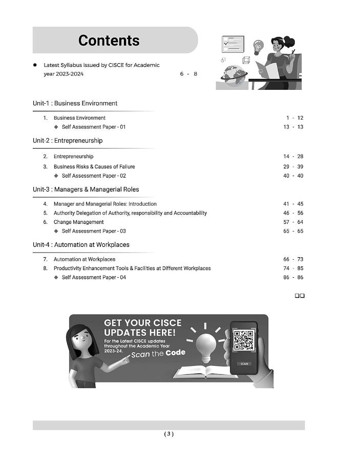 Oswaal ISC Question Bank Class 11 Business Studies Book Chapterwise & Topicwise (2024 Exam)