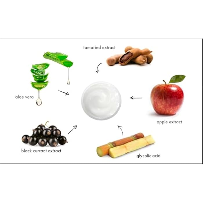 Raya Multi-Fruit Cream with AHA (G-323) | Light, Moisturizing Facial Treatment for Oily and Break-Out Skin | Helps Prevent Black-Heads, White-Heads, and Inflammation | Made with Alpha Hydroxy Acids - Image 2