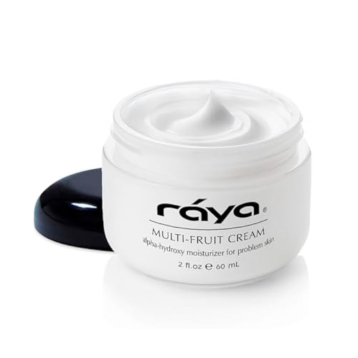 Raya Multi-Fruit Cream with AHA (G-323) | Light, Moisturizing Facial Treatment for Oily and Break-Out Skin | Helps Prevent Black-Heads, White-Heads, and Inflammation | Made with Alpha Hydroxy Acids - Image 1