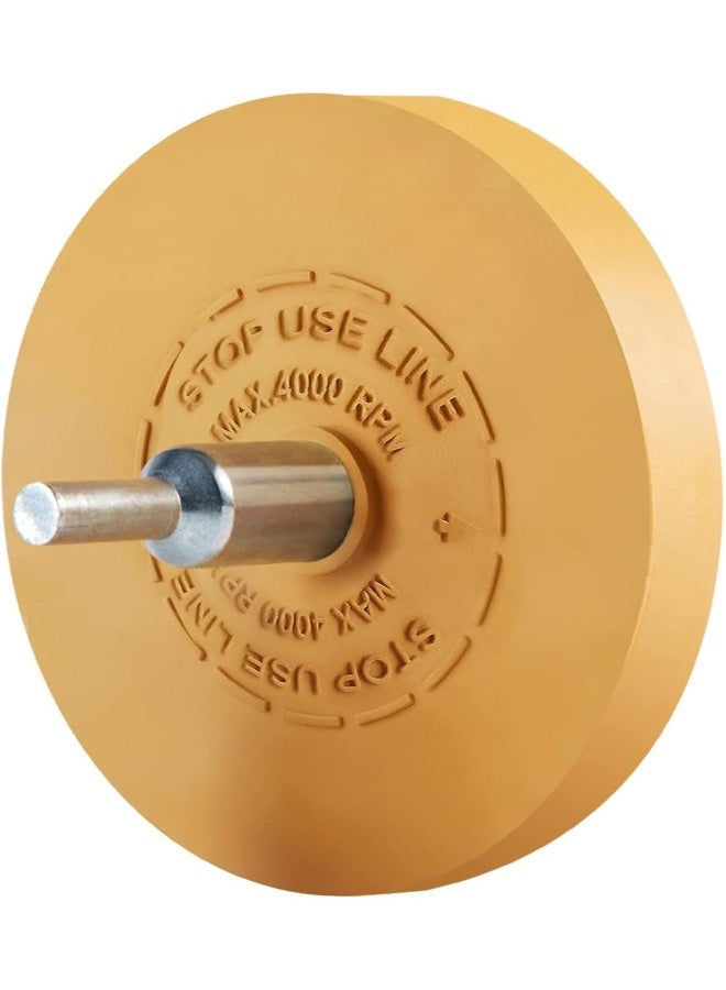 Generic Pneumatic Eraser Wheel Decal Removal Wheel Rubber Eraser Wheel Adhesive Remover Wheel For Cars Sticker Remover Tool Multiple Specifications Available  - Image 1