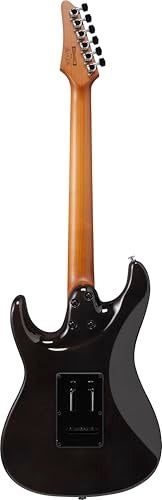 Ibanez إيبانيز AZ22S1F ستاندرد 6 سترينج يميني الجيتار الكهربائي مع رقبة من مابل محمص ولوحة مفاتيح من جتوبا بتدرج شمس أسود شفاف - Image 3