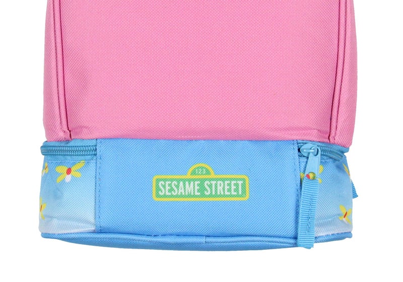 INTIMO Sesame Street Abby Cadabby Face Kids Girls Cute Dual Compartment Insulated Lunch Box Pail Tote Bag 10" - Image 4