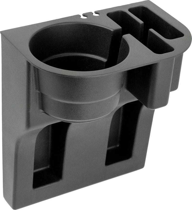 Custom Accessories 91129 Black Mobile Device Organizer with Cup Holder - Image 2