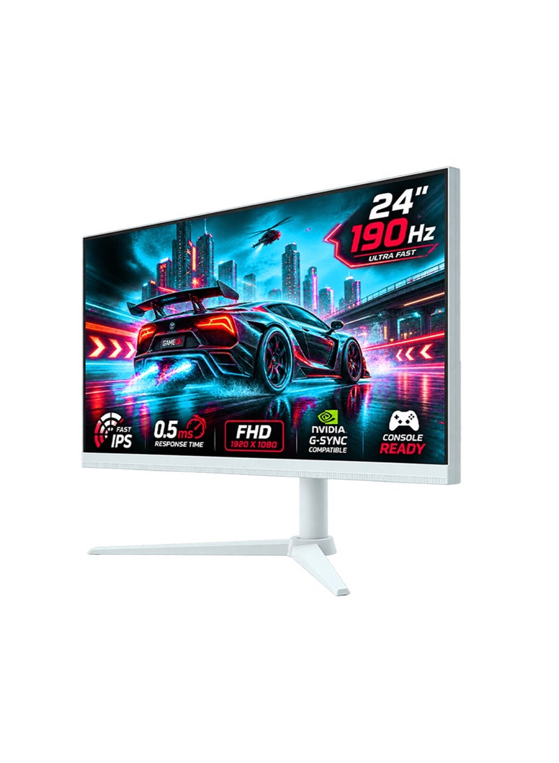 عرب جيمرز حزمة كمبيوتر ألعاب Intel Core i5-12400F RTX 5060 Ti 8GB 16GB RAM 1TB NVMe SSD مع شاشة 24 بوصة FHD 190Hz، لوحة مفاتيح، ماوس وسماعة رأس، أبيض - Image 3