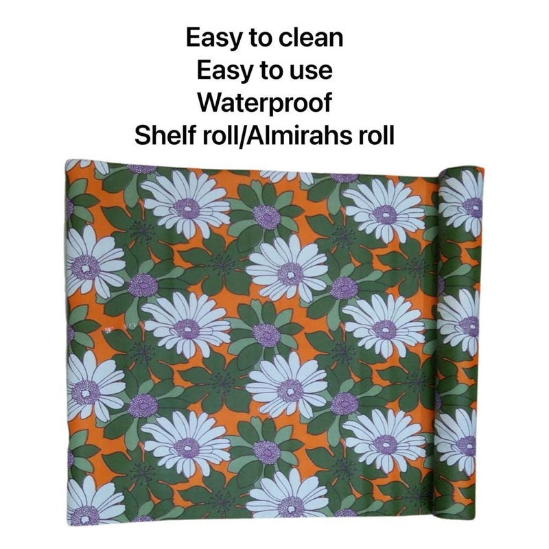 CASANEST PVC Drawer MatKitchen Slab roll5 mtr Length27 inch WidthWashable Shelf Liner RollShoe Rack Roll13roll003 - Image 2