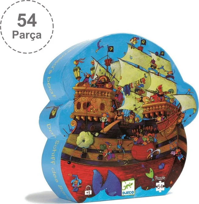 دجيكو Decorative Puzzle 54 Pieces/Barbarossa's Boat