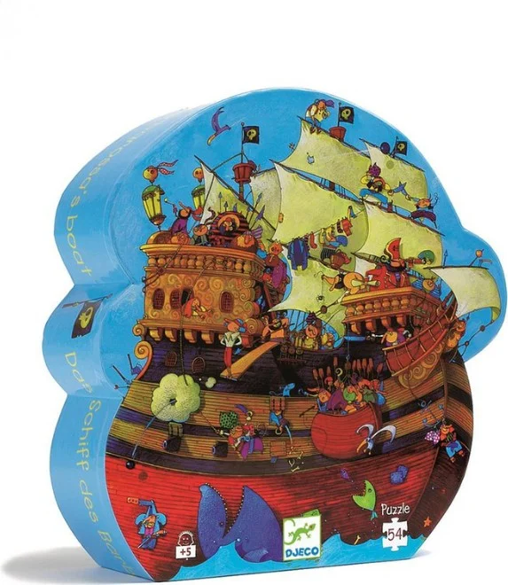 دجيكو Decorative Puzzle 54 Pieces/Barbarossa's Boat