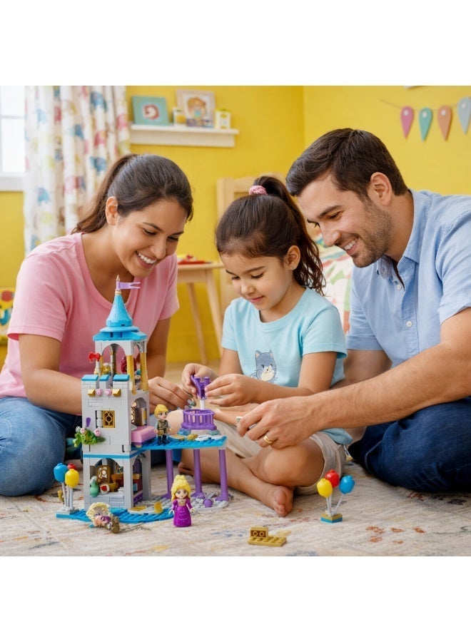 Qman Princess Celebration Castle Building Blocks Set for Kids – 1373 Pieces with 5 Mini Figures, Creative Construction Toy for Girls Ages 6+ - Image 3