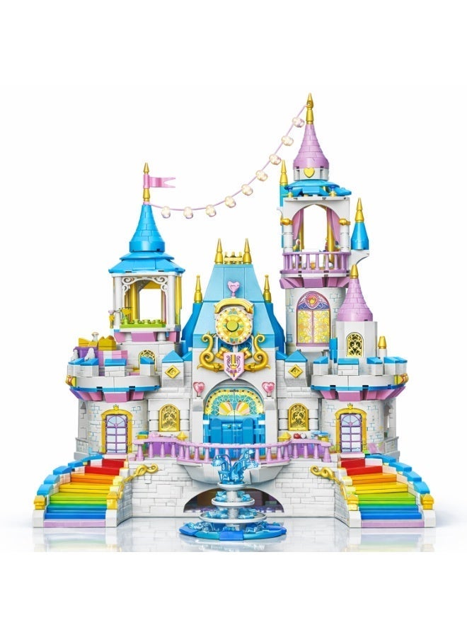 Qman Princess Celebration Castle Building Blocks Set for Kids – 1373 Pieces with 5 Mini Figures, Creative Construction Toy for Girls Ages 6+ - Image 3