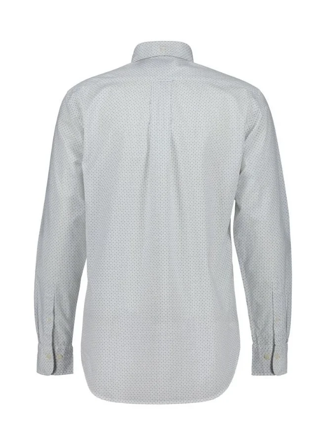 GANT Gant Regular Fit Micro Print Shirt
