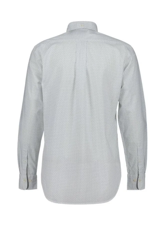 GANT Gant Regular Fit Micro Print Shirt
