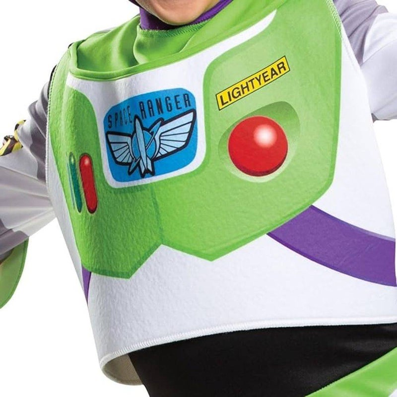 Disney Pixar Toy Story 4 Buzz Lightyear Costume (10-12 years, White/Green) - Image 2