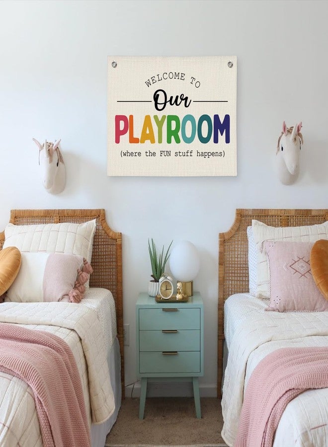 PLKMN 363LH-banner-playroom Canvas Banner - Image 5