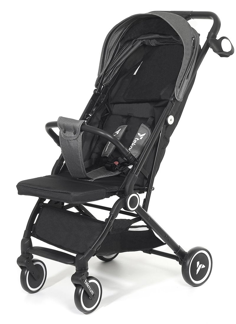 TEKNUM - Travel Cabin Stroller With Coffee Cup Holder - Grey - Image 1