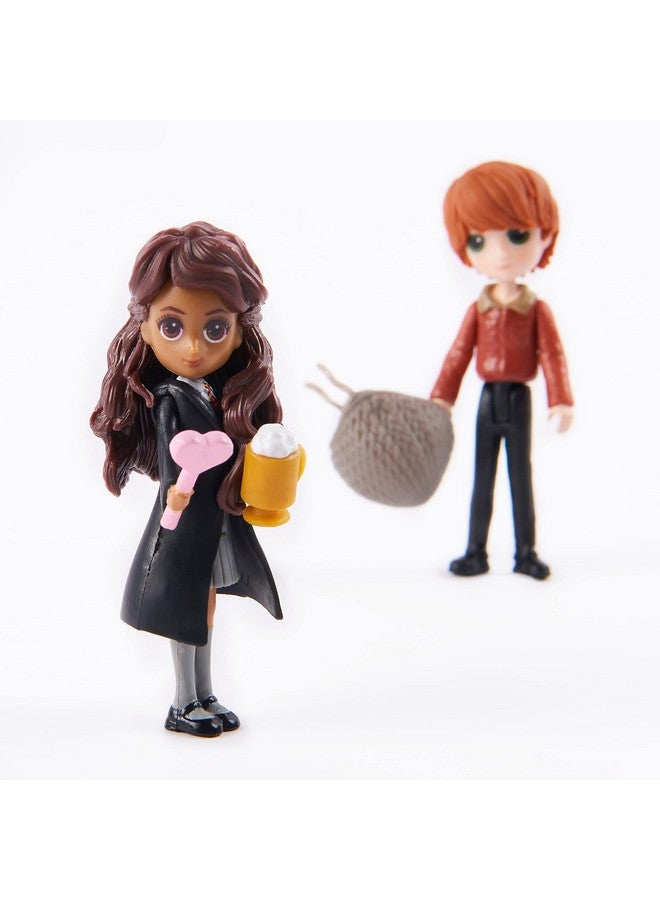 WIZARDING WORLD Harry Potter Magical Minis Ron Weasley & Parvati Patil Set With 2 Doll Accessories Easter Basket Gifts Kids Toys For Ages 6 And Up - Image 3