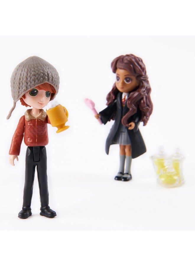 WIZARDING WORLD Harry Potter Magical Minis Ron Weasley & Parvati Patil Set With 2 Doll Accessories Easter Basket Gifts Kids Toys For Ages 6 And Up - Image 5