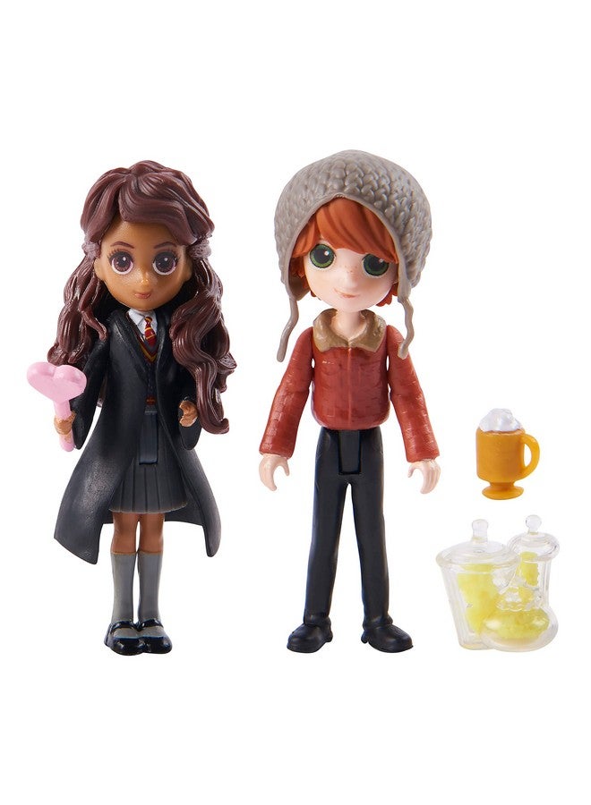 WIZARDING WORLD Harry Potter Magical Minis Ron Weasley & Parvati Patil Set With 2 Doll Accessories Easter Basket Gifts Kids Toys For Ages 6 And Up - Image 1