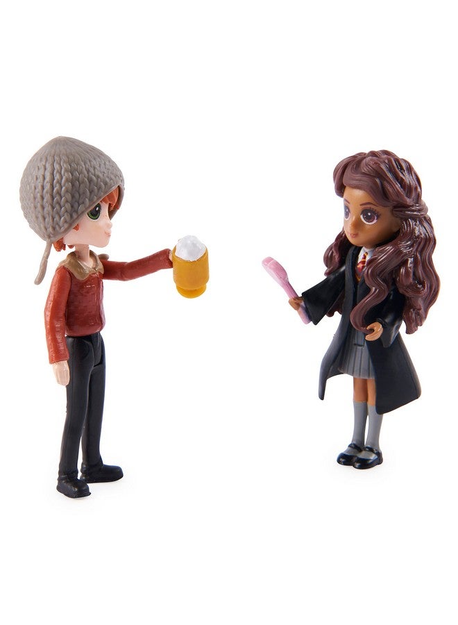WIZARDING WORLD Harry Potter Magical Minis Ron Weasley & Parvati Patil Set With 2 Doll Accessories Easter Basket Gifts Kids Toys For Ages 6 And Up - Image 4