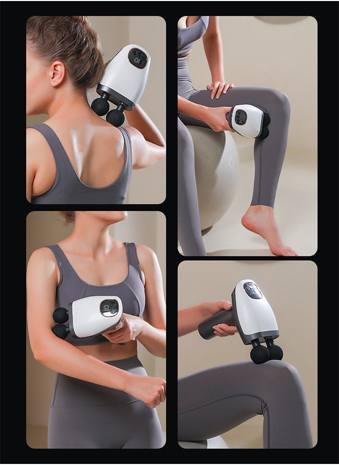 LAC LAICHY - Athlete's Percussion Muscle Massage Gun, Ultra Silent Portable Electric Sports Massager, Electric Back Massager, Handheld deep Tissue Massager - Image 1