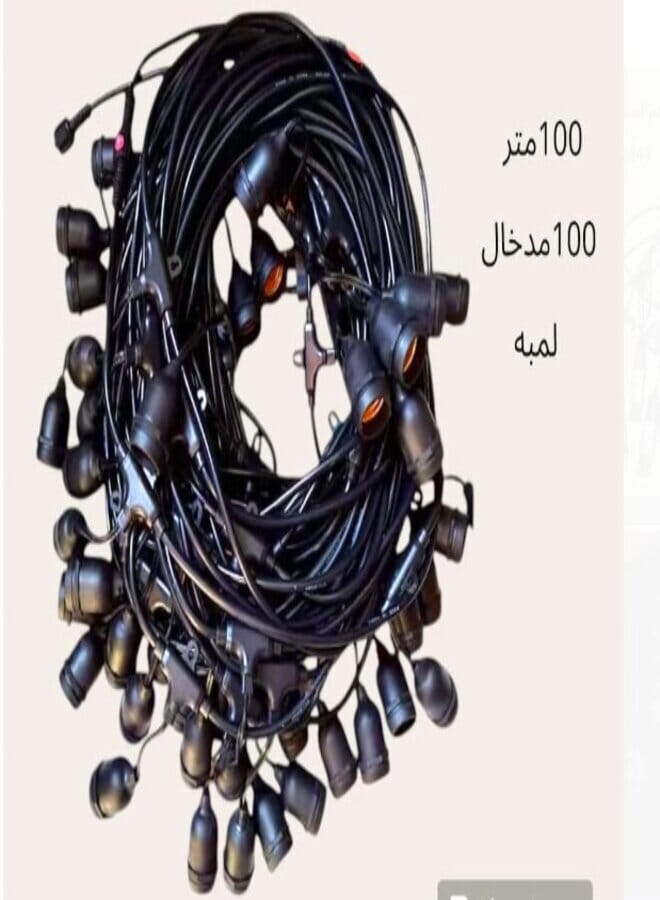 100 meter bulb holder with 100 bulb inputs - Image 2