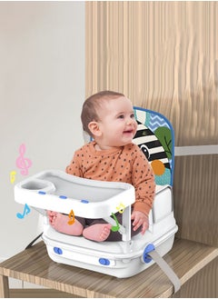 Baby Chair with Storage Box Floor Seat Music and Lights 3-In-1 Discovery Seat and Booster-handle Booster Seat Portable Booster Chair - pzsku/ZB1F72192C4A6DCA28300Z/45/_/1736932607/c3ed8666-fae7-4ae7-88ee-da321dc32a1d