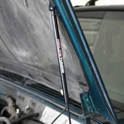 Redline Tuning 21-20001-02 Hood QuickLIFT Plus System Compatible with Jeep Cherokee 1986-2001 (All Black Components) - Image 5