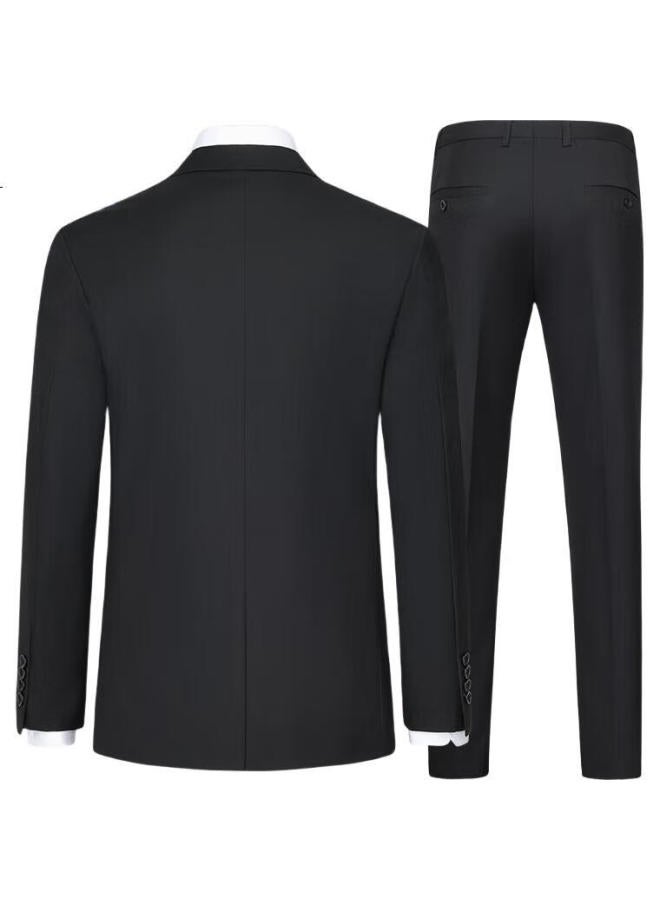 Romon Men'S Suit Set Slim Fit Professional Formal Suit Business Groom Wedding Suit Men'S Wedding Dress - Image 3